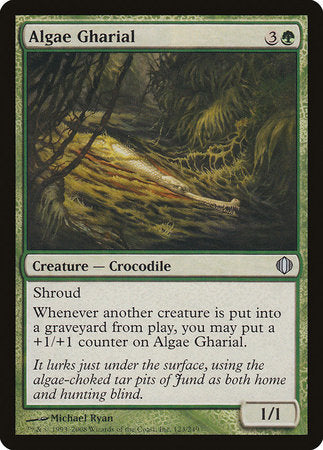 Algae Gharial [Shards of Alara] | Jomio and Rueliete's Cards and Comics