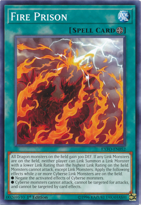 Fire Prison [EXFO-EN052] Common | Jomio and Rueliete's Cards and Comics