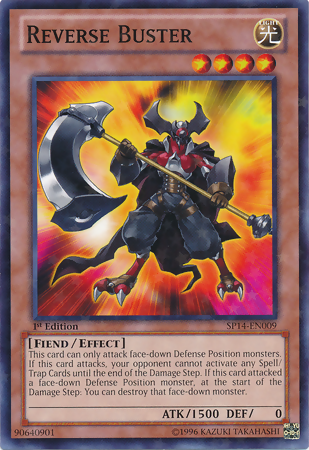 Reverse Buster [SP14-EN009] Starfoil Rare | Jomio and Rueliete's Cards and Comics
