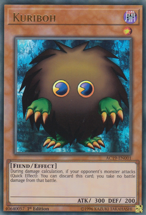 Kuriboh [AC19-EN001] Ultra Rare | Jomio and Rueliete's Cards and Comics