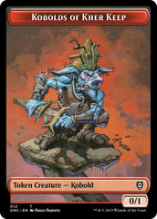 Kobolds of Kher Keep // Dragon Double-Sided Token [Phyrexia: All Will Be One Commander Tokens] | Jomio and Rueliete's Cards and Comics