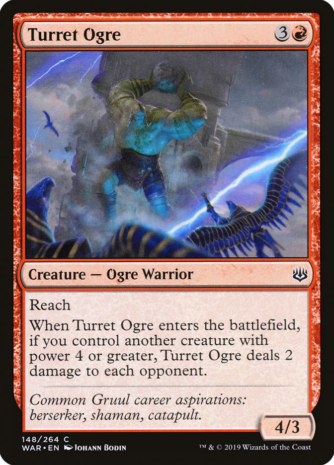 Turret Ogre [War of the Spark] | Jomio and Rueliete's Cards and Comics