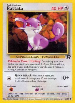 Rattata (66/82) [Team Rocket Unlimited] | Jomio and Rueliete's Cards and Comics