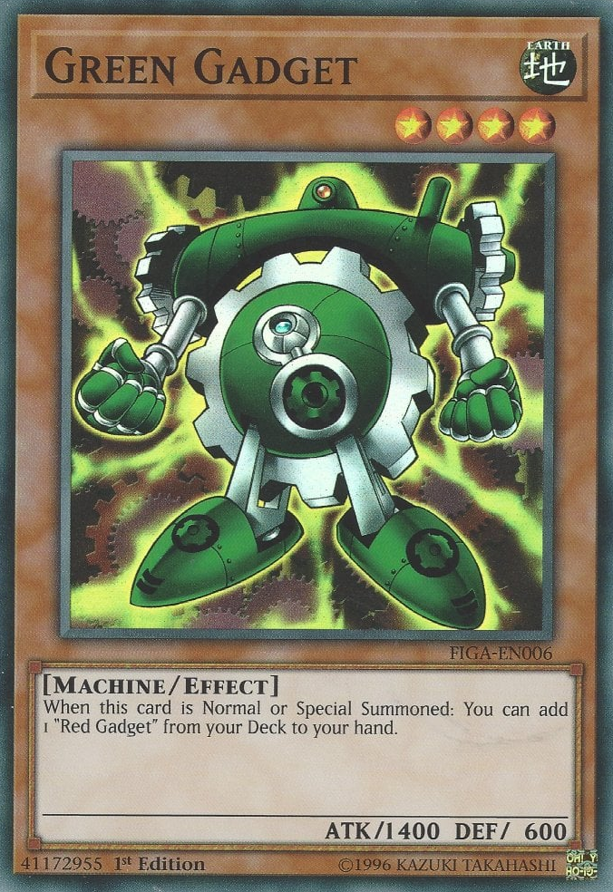 Green Gadget [FIGA-EN006] Super Rare | Jomio and Rueliete's Cards and Comics