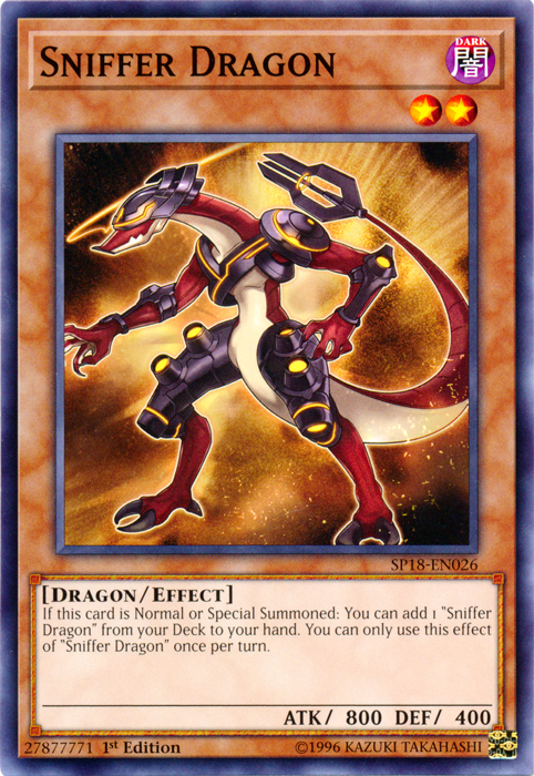 Sniffer Dragon [SP18-EN026] Common | Jomio and Rueliete's Cards and Comics