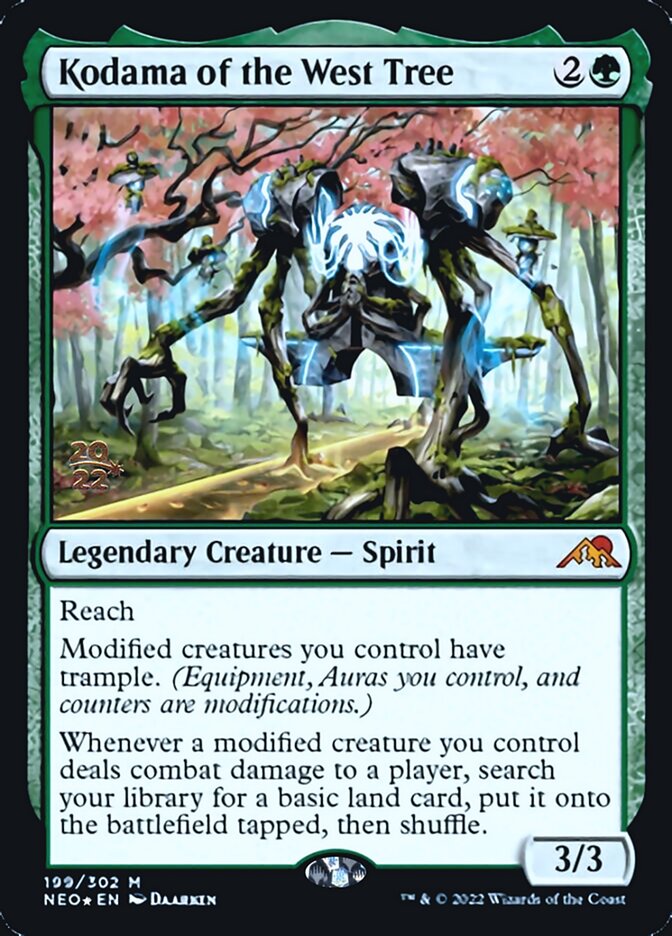 Kodama of the West Tree [Kamigawa: Neon Dynasty Prerelease Promos] | Jomio and Rueliete's Cards and Comics