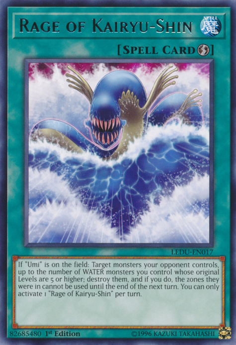 Rage of Kairyu-Shin [LEDU-EN017] Rare | Jomio and Rueliete's Cards and Comics