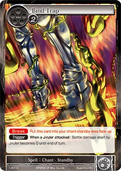 Bind Trap (1-201) [The Dawn of Valhalla] | Jomio and Rueliete's Cards and Comics