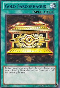 Gold Sarcophagus (Purple) [DL18-EN011] Rare | Jomio and Rueliete's Cards and Comics