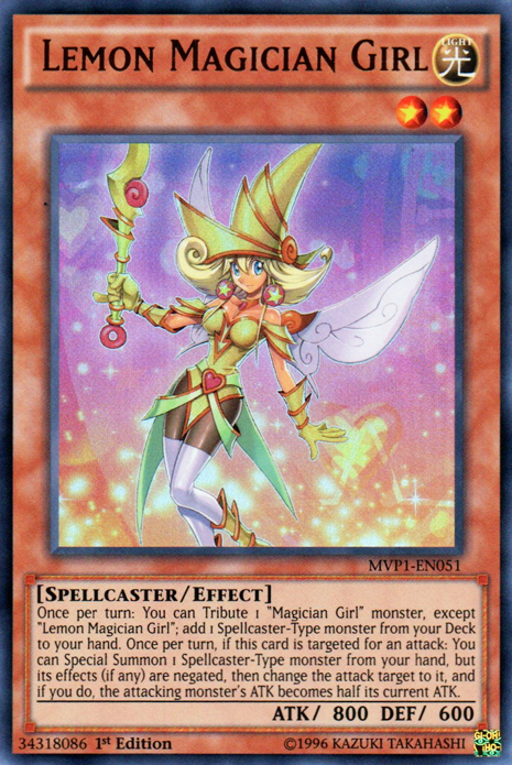 Lemon Magician Girl [MVP1-EN051] Ultra Rare | Jomio and Rueliete's Cards and Comics