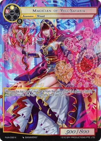 Magician of Vell-Savaria (Full Art) (PofA-099) [Alice Origin IV: Prologue of Attoractia] | Jomio and Rueliete's Cards and Comics