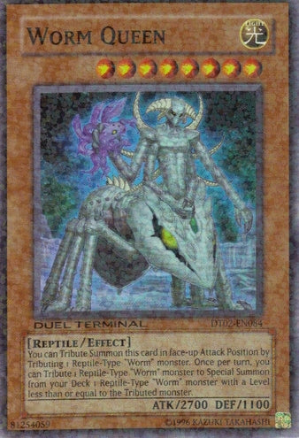 Worm Queen [DT02-EN084] Super Rare | Jomio and Rueliete's Cards and Comics