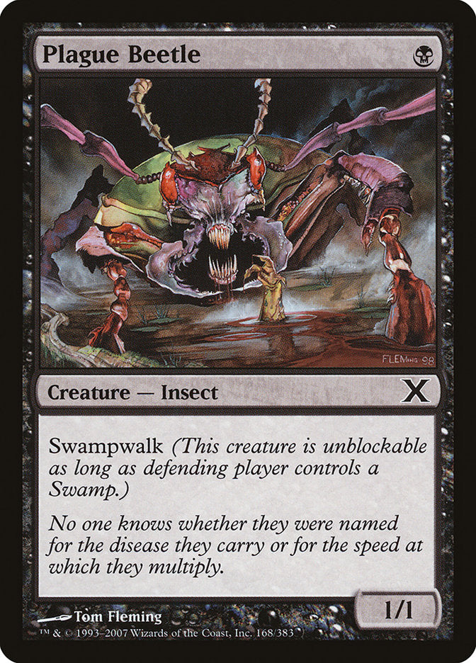 Plague Beetle [Tenth Edition] | Jomio and Rueliete's Cards and Comics