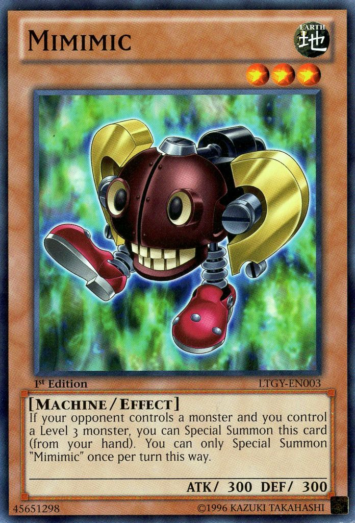 Mimimic [LTGY-EN003] Common | Jomio and Rueliete's Cards and Comics