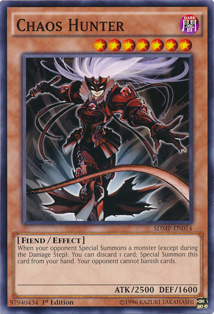 Chaos Hunter [SDMP-EN014] Common | Jomio and Rueliete's Cards and Comics