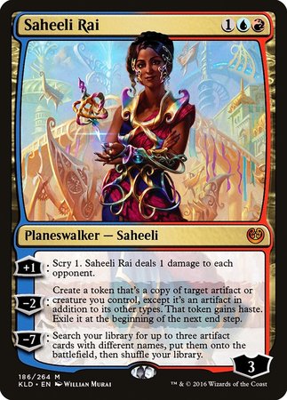 Saheeli Rai [Kaladesh] | Jomio and Rueliete's Cards and Comics