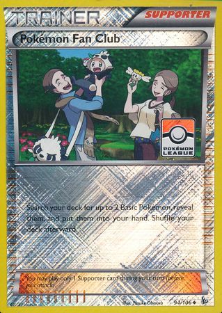 Pokemon Fan Club (94/106) (League Promo) [XY: Flashfire] | Jomio and Rueliete's Cards and Comics