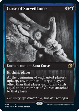 Curse of Surveillance [Innistrad: Double Feature] | Jomio and Rueliete's Cards and Comics