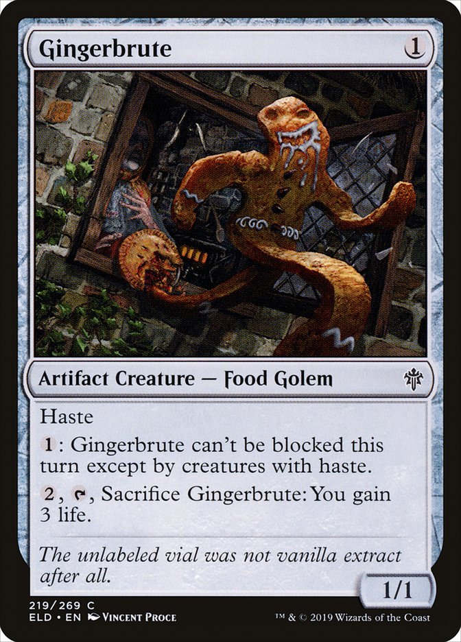 Gingerbrute [Throne of Eldraine] | Jomio and Rueliete's Cards and Comics