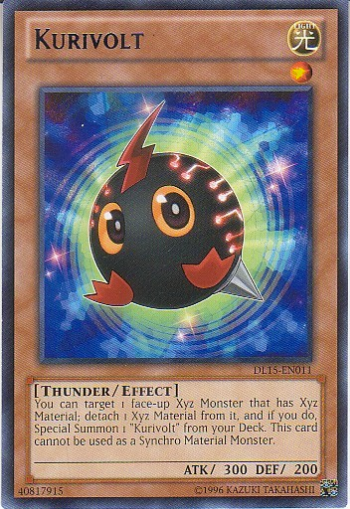 Kurivolt (Blue) [DL15-EN011] Rare | Jomio and Rueliete's Cards and Comics