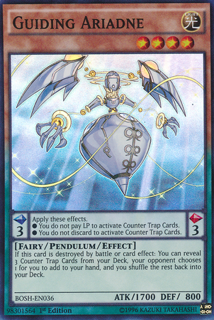 Guiding Ariadne [BOSH-EN036] Super Rare | Jomio and Rueliete's Cards and Comics