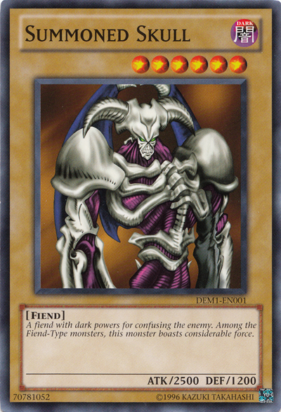 Summoned Skull [DEM1-EN001] Common | Jomio and Rueliete's Cards and Comics