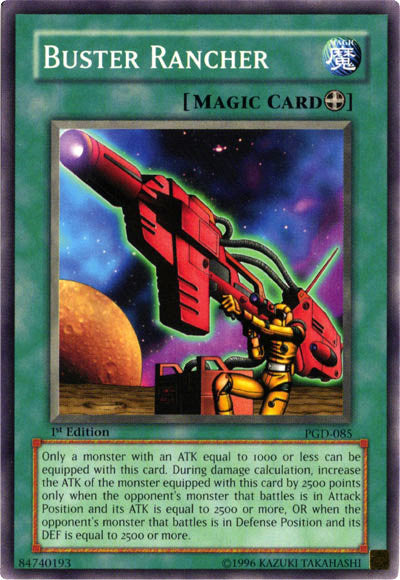 Buster Rancher [PGD-085] Common | Jomio and Rueliete's Cards and Comics