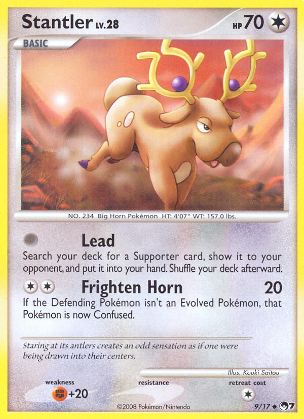 Stantler (9/17) [POP Series 7] | Jomio and Rueliete's Cards and Comics