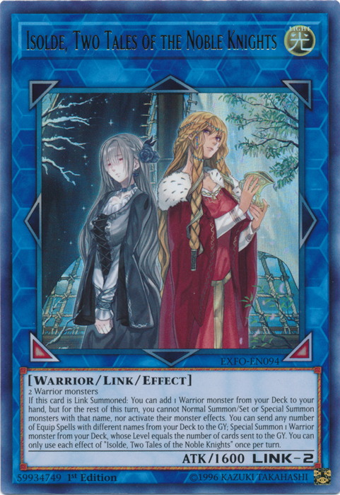 Isolde, Two Tales of the Noble Knights [EXFO-EN094] Ultra Rare | Jomio and Rueliete's Cards and Comics