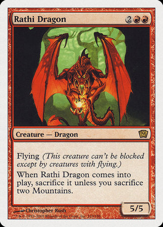 Rathi Dragon [Ninth Edition] | Jomio and Rueliete's Cards and Comics