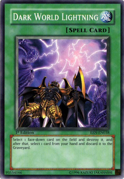 Dark World Lightning [EEN-EN038] Common | Jomio and Rueliete's Cards and Comics