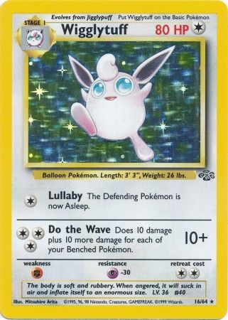 Wigglytuff (16/64) [Jungle Unlimited] | Jomio and Rueliete's Cards and Comics
