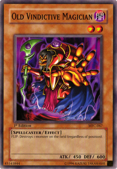 Old Vindictive Magician [MFC-067] Common | Jomio and Rueliete's Cards and Comics
