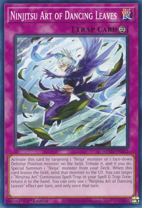 Ninjitsu Art of Dancing Leaves [MP23-EN212] Common | Jomio and Rueliete's Cards and Comics