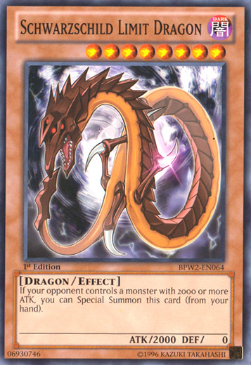 Schwarzschild Limit Dragon [BPW2-EN064] Common | Jomio and Rueliete's Cards and Comics