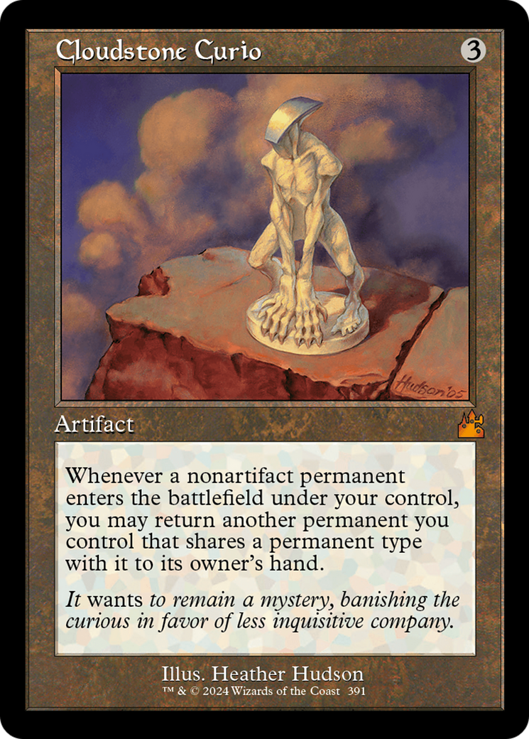 Cloudstone Curio (Retro Frame) [Ravnica Remastered] | Jomio and Rueliete's Cards and Comics