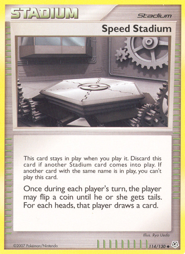 Speed Stadium (114/130) [Diamond & Pearl: Base Set] | Jomio and Rueliete's Cards and Comics
