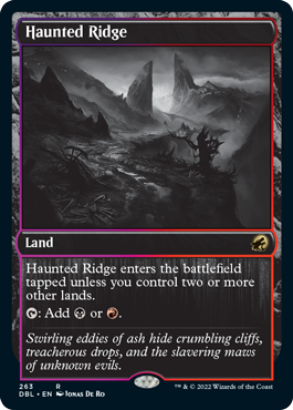 Haunted Ridge [Innistrad: Double Feature] | Jomio and Rueliete's Cards and Comics