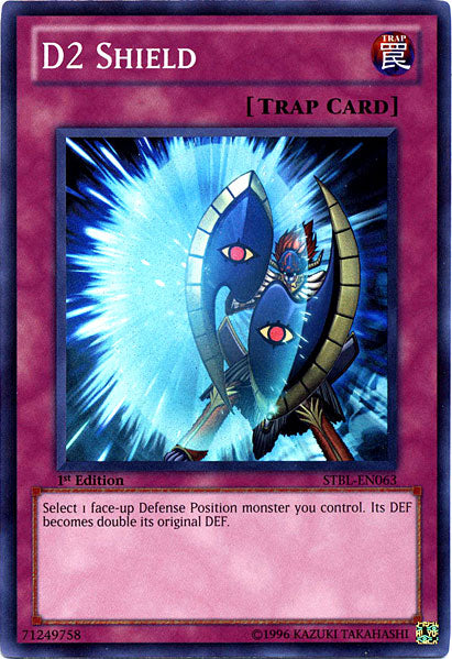 D2 Shield [STBL-EN063] Super Rare | Jomio and Rueliete's Cards and Comics