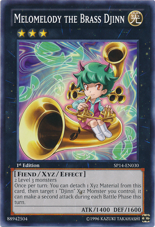 Melomelody the Brass Djinn [SP14-EN030] Common | Jomio and Rueliete's Cards and Comics