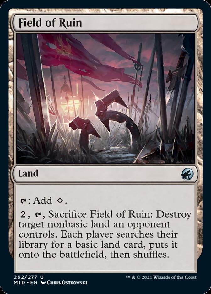 Field of Ruin [Innistrad: Midnight Hunt] | Jomio and Rueliete's Cards and Comics