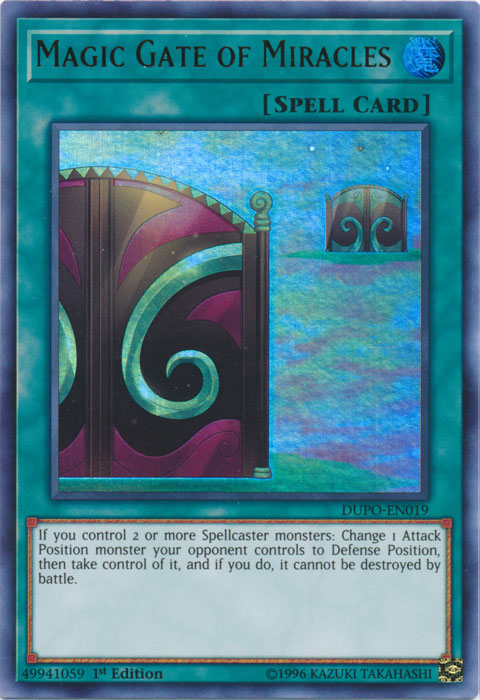 Magic Gate of Miracles [DUPO-EN019] Ultra Rare | Jomio and Rueliete's Cards and Comics