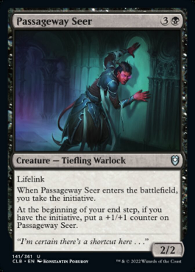 Passageway Seer [Commander Legends: Battle for Baldur's Gate] | Jomio and Rueliete's Cards and Comics
