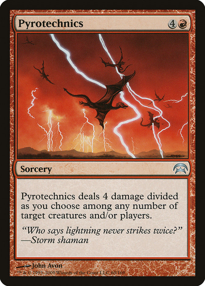 Pyrotechnics [Planechase] | Jomio and Rueliete's Cards and Comics