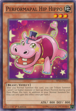 Performapal Hip Hippo [SP15-EN015] Common | Jomio and Rueliete's Cards and Comics