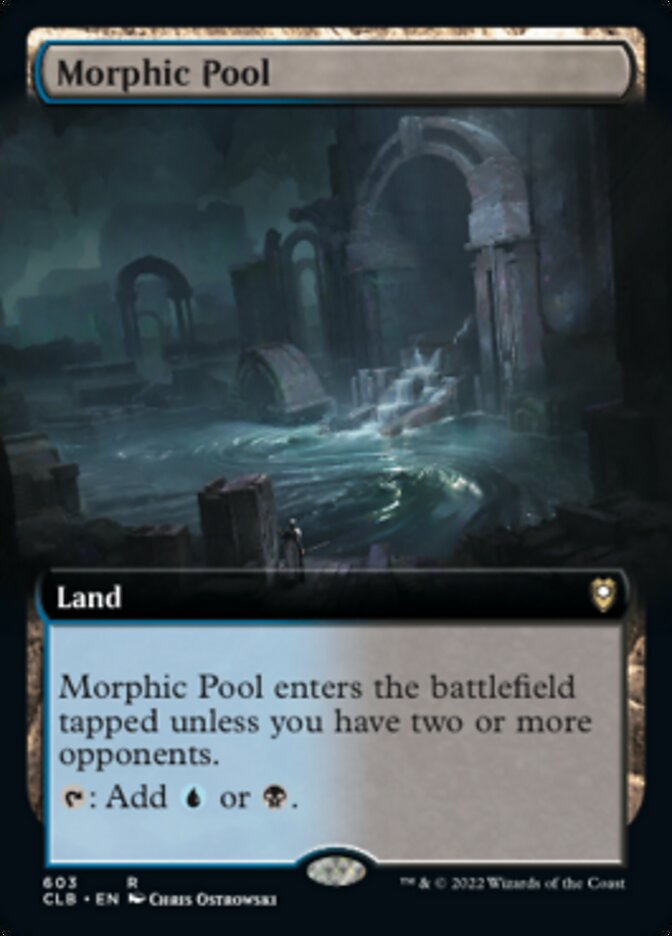 Morphic Pool (Extended Art) [Commander Legends: Battle for Baldur's Gate] | Jomio and Rueliete's Cards and Comics