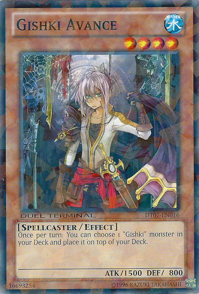 Gishki Avance [DT07-EN016] Common | Jomio and Rueliete's Cards and Comics
