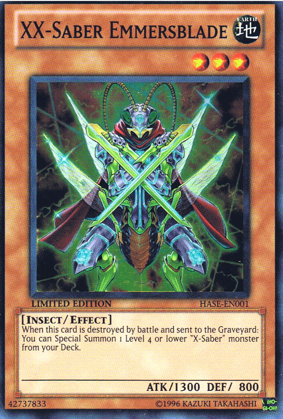 XX-Saber Emmersblade [HASE-EN001] Super Rare | Jomio and Rueliete's Cards and Comics