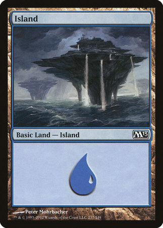 Island (237) [Magic 2013] | Jomio and Rueliete's Cards and Comics