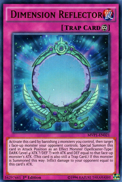 Dimension Reflector [MVP1-EN021] Ultra Rare | Jomio and Rueliete's Cards and Comics